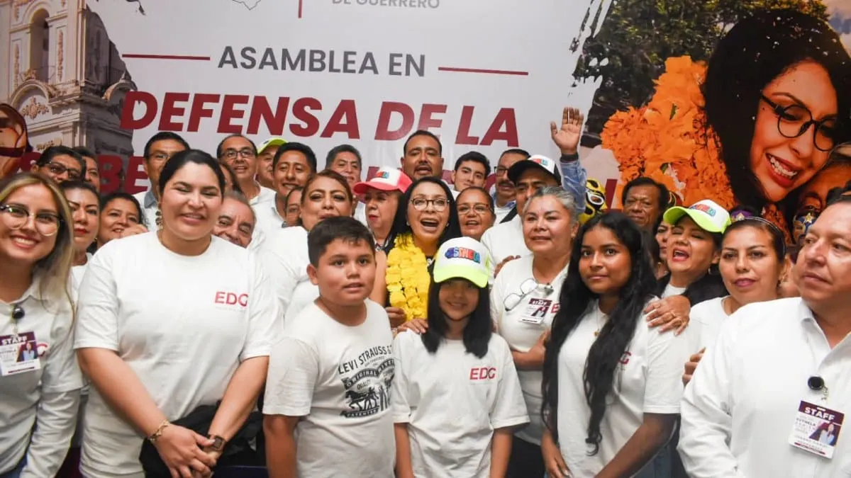 Ofrecen 500 pesos en concurso de baile en asamblea de Morena en Chilpancingo
