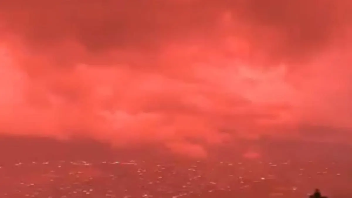 Extraño cielo rojo en Venezuela sorprende: El fenómeno que desató dudas ya tiene explicación
