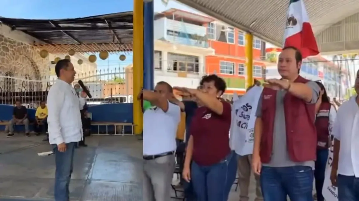 Fortalece Pablo Amílcar estructura de “Guerreros por la Soberanía Nacional” con nuevo comité en Ometepec