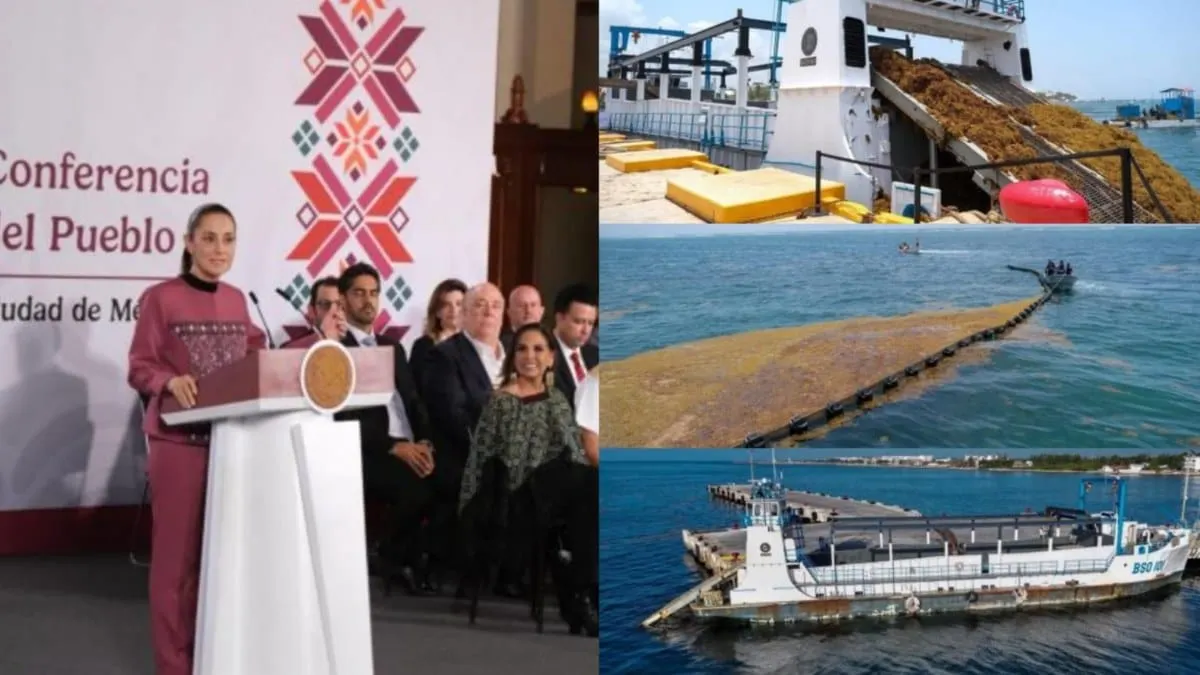 Gobierno Federal lanza ofensiva contra el sargazo; invertirá más de 2 mil mdp para proteger el Caribe Mexicano