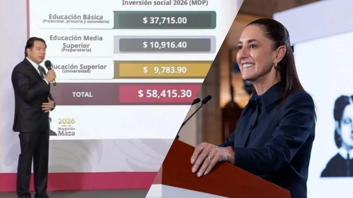 Gobierno federal anuncia inversión histórica de casi 59 mil mdp para infraestructura escolar