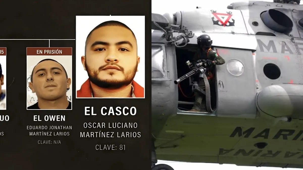 El despliegue federal tiene como objetivo la captura de Óscar Luciano “N”, alias “El Casco 81”.
