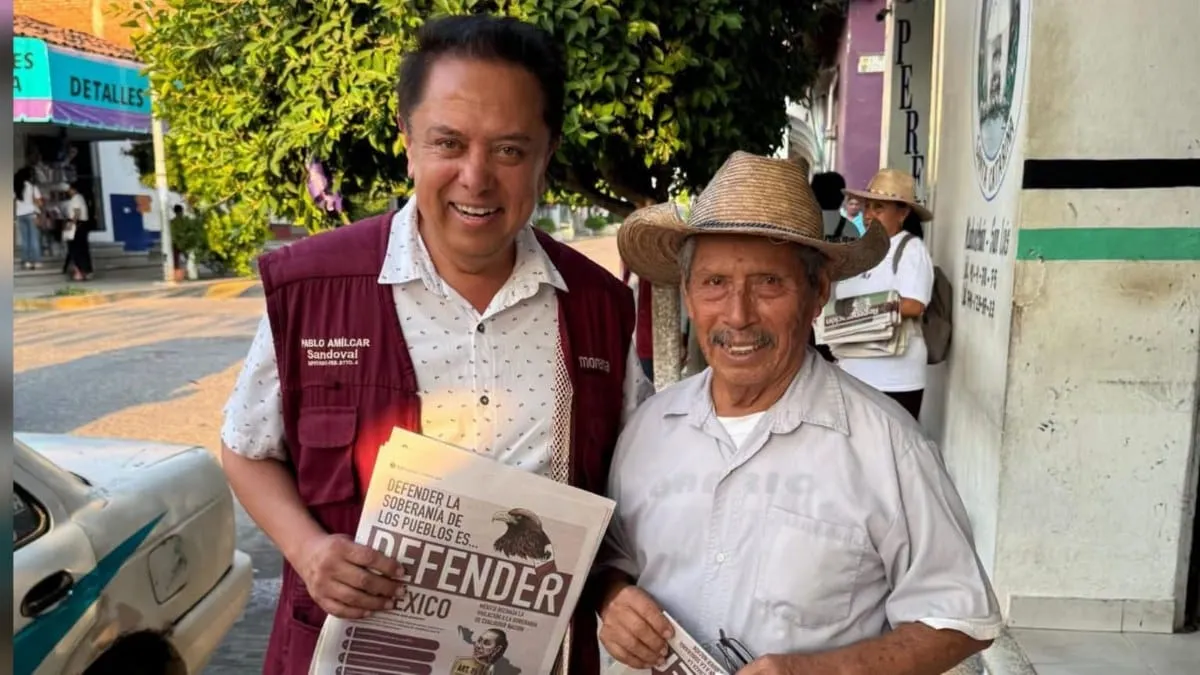 Militancia sostiene la fuerza de Morena, afirma Pablo Amílcar Sandoval