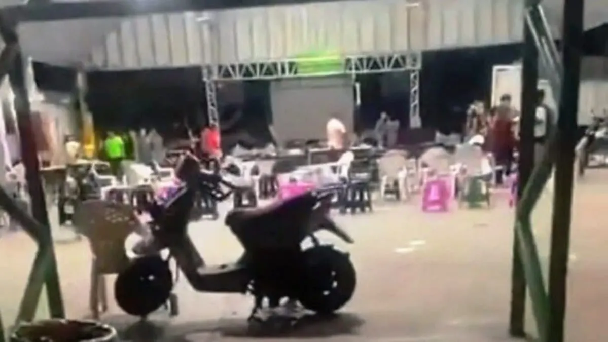 En Puentecillas, en Yautepec, un grupo armado interrumpió la transmisión del juego a balazos.