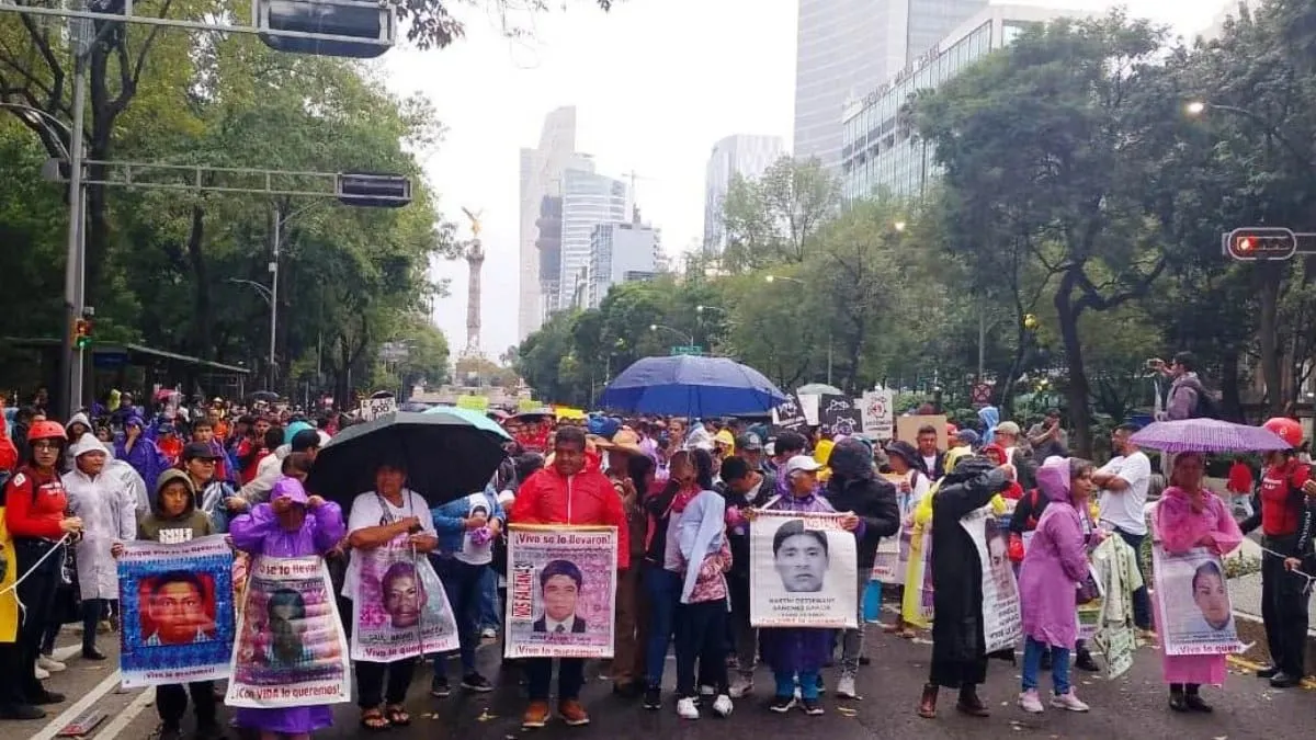 Otra marcha más exigiendo que avance la investigación.