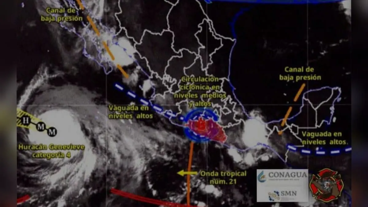 Protección Civil de Guerrero prevé lluvias en varias regiones durante este martes