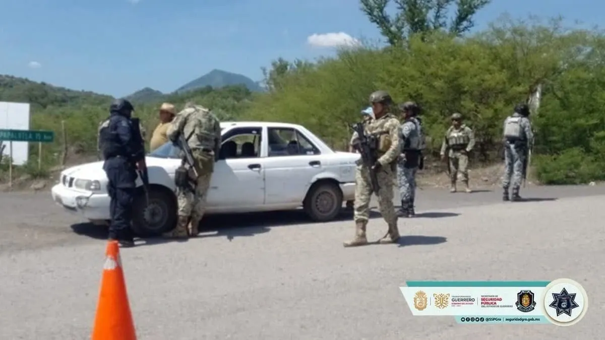 Refuerzan vigilancia con operativo de seguridad en carretera Temalac–Atenango del Río