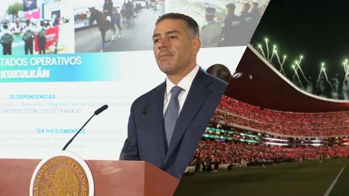 Reporta Harfuch 280 acciones de seguridad y el despliegue de más de 124 mil elementos durante el Mundial
