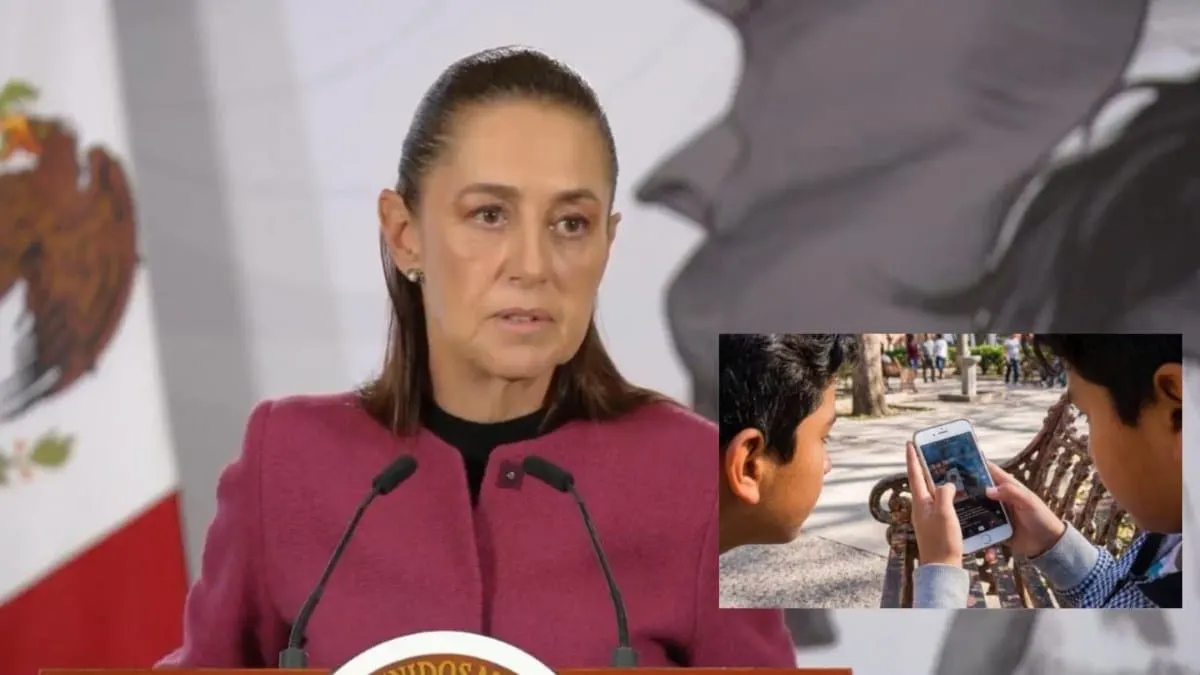 Sheinbaum acelera consenso para limitar el uso de celulares y redes en menores; llama a padres a involucrarse