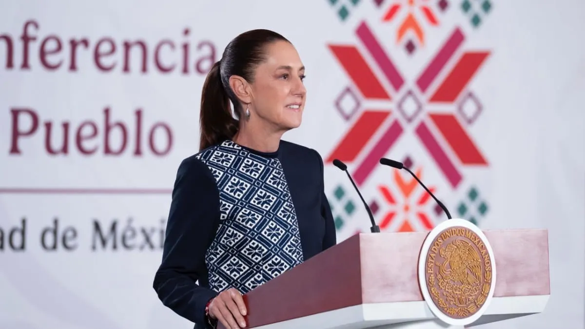 La Presidenta precisó que la UNAM debe resolver el problema.