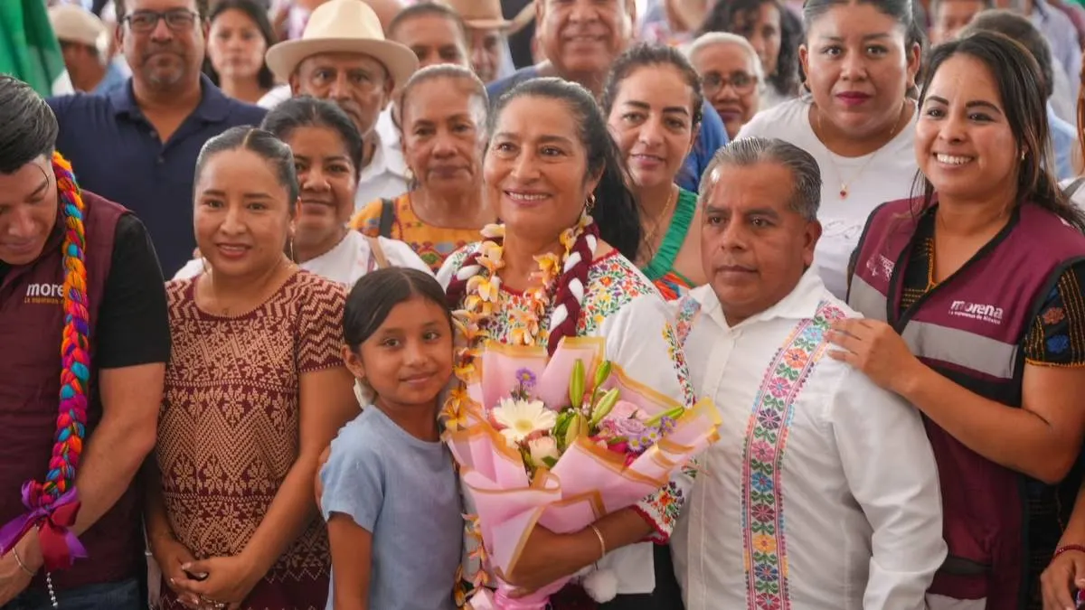 Respaldan a Abelina López en la Costa Chica; asegura que seguirá recorriendo las ocho regiones