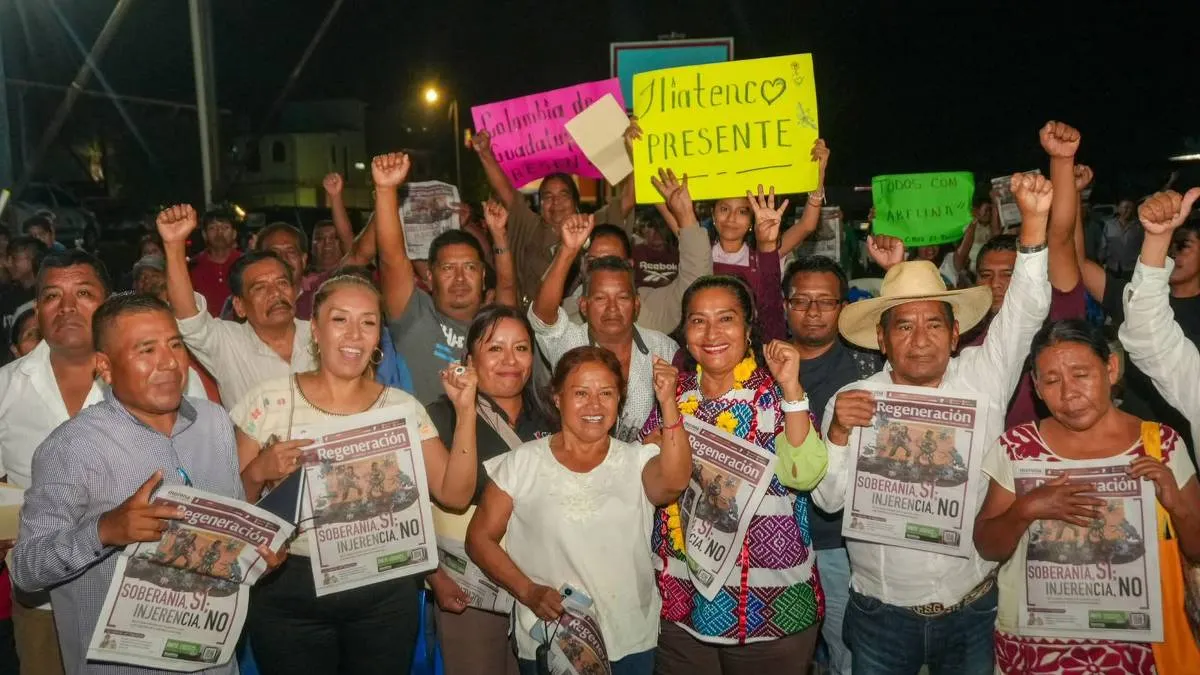 Abelina López lleva gira a Santa Cruz del Rincón y llama a defender la transformación