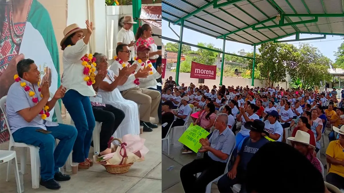 En Tecoanapa, llama Beatriz Mojica a fortalecer el campo y carreteras de Guerrero