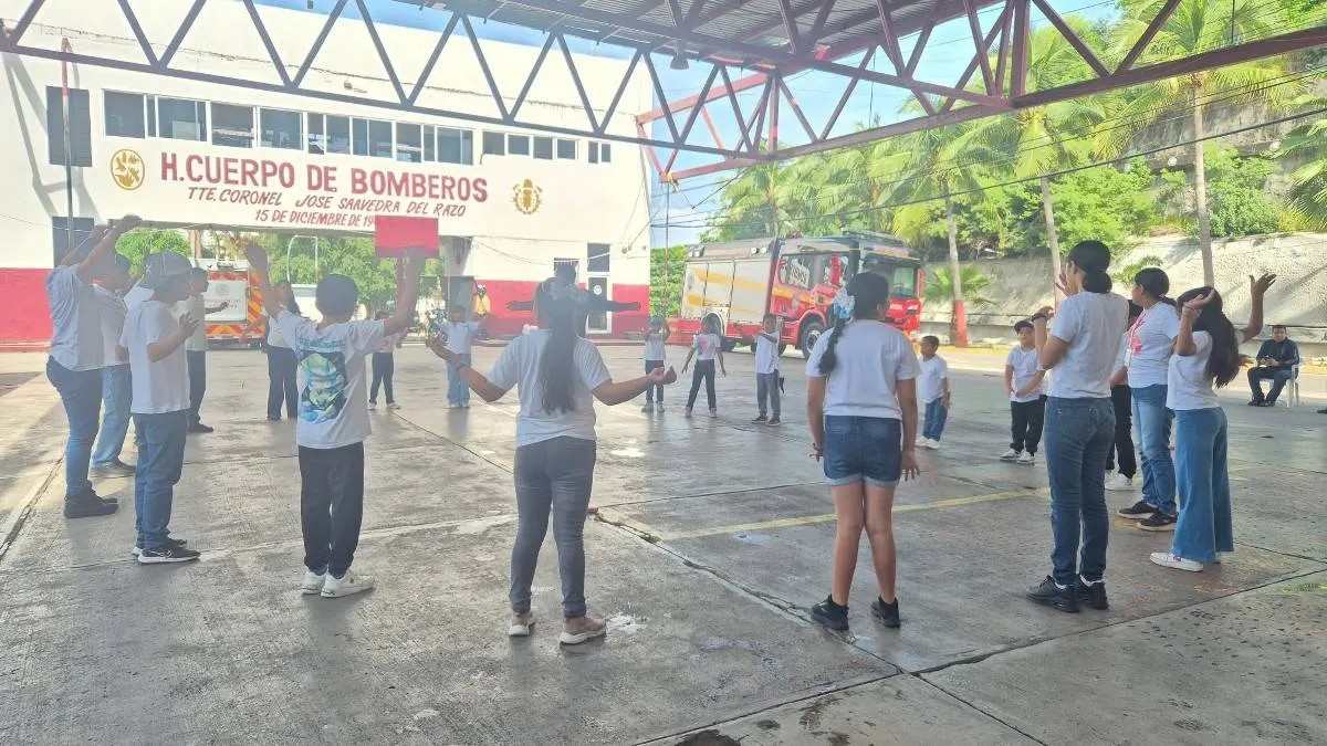 ¿Tienes niños de entre 8 y 16 años? Bomberos de Acapulco abre inscripciones para su curso de verano