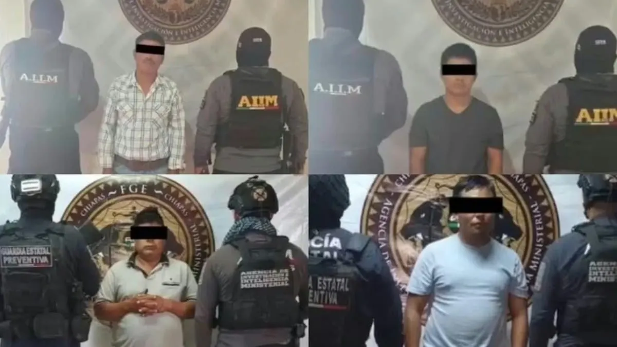 Caen cuatro implicados en el brutal abuso contra un niño en Chiapas; Fiscalía va por la pena máxima