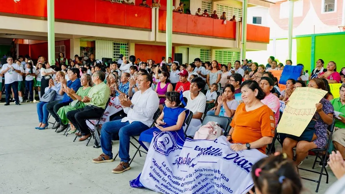 Instalan sistema que capta lluvia en escuela de Acapulco; planean llevarlo a 100 planteles