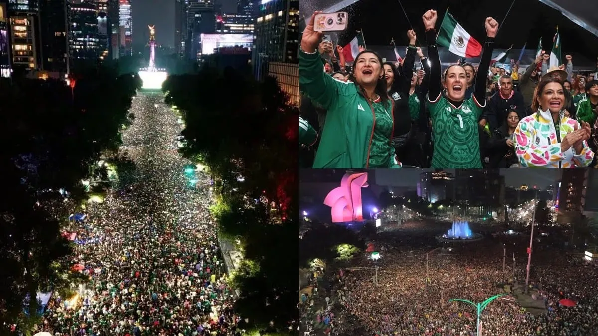 La locura mundialista llena las calles de la CDMX.