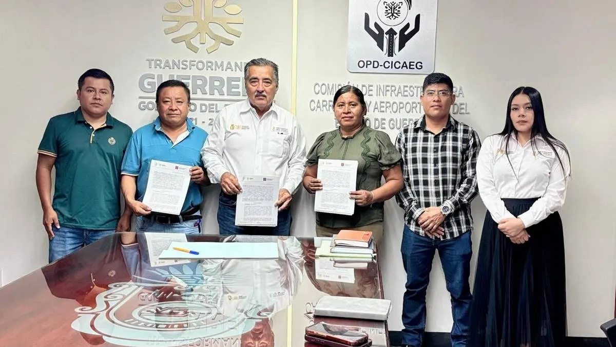 Firma gobierno de Guerrero convenio para la pavimentación del camino Coapinola-La Concordia