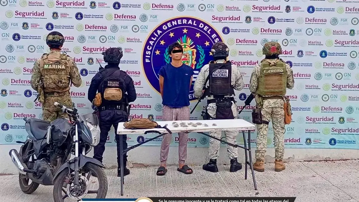Caen siete en operativos en Acapulco; aseguran droga y recuperan un vehículo