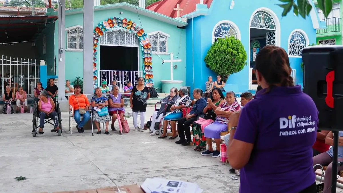 DIF Chilpancingo lleva orientación alimentaria a adultos mayores de Mazatlán