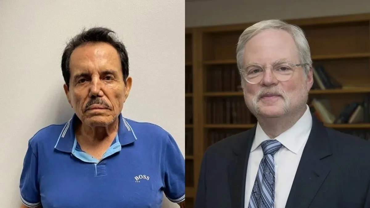 Ismael "El Mayo" Zambada García y el juez Brian M. Cogan.