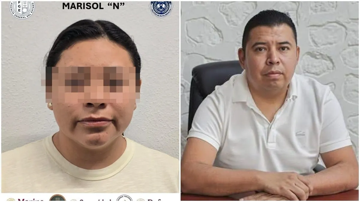Marisol Romero Zamora, directora del DIF y viuda del recientemente asesinado alcalde.