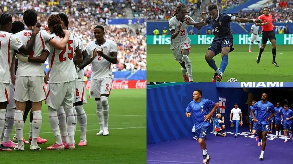 La Selección inglesa superó el vendaval francés en el Hard Rock Stadium.