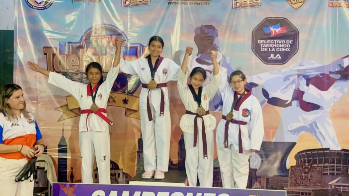 Niña de Guerrero se corona campeona nacional de taekwondo; ganó oro tras una remontada