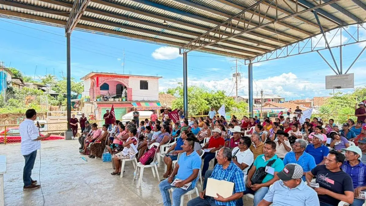 En Tecoanapa, Pablo Amílcar defiende la soberanía y cierra filas con Sheinbaum