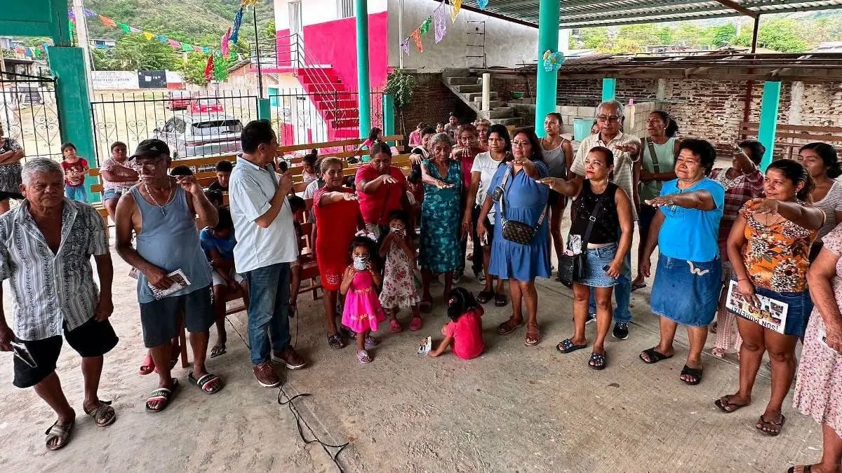 Pablo Amílcar Sandoval impulsa comités en apoyo a Claudia Sheinbaum en Guerrero