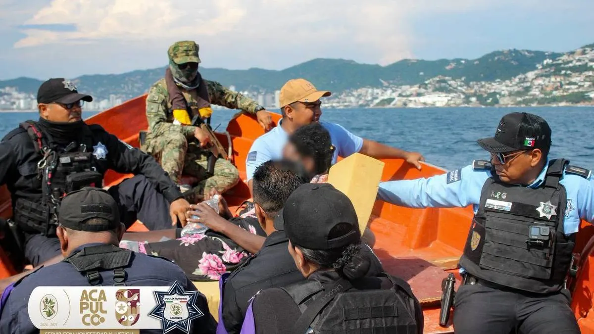Rescatan a turista de EU tras pasar cinco días en la Isla de La Roqueta de Acapulco