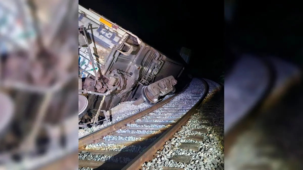 Se vuelve a salir de las vías el Tren Interoceánico en Oaxaca