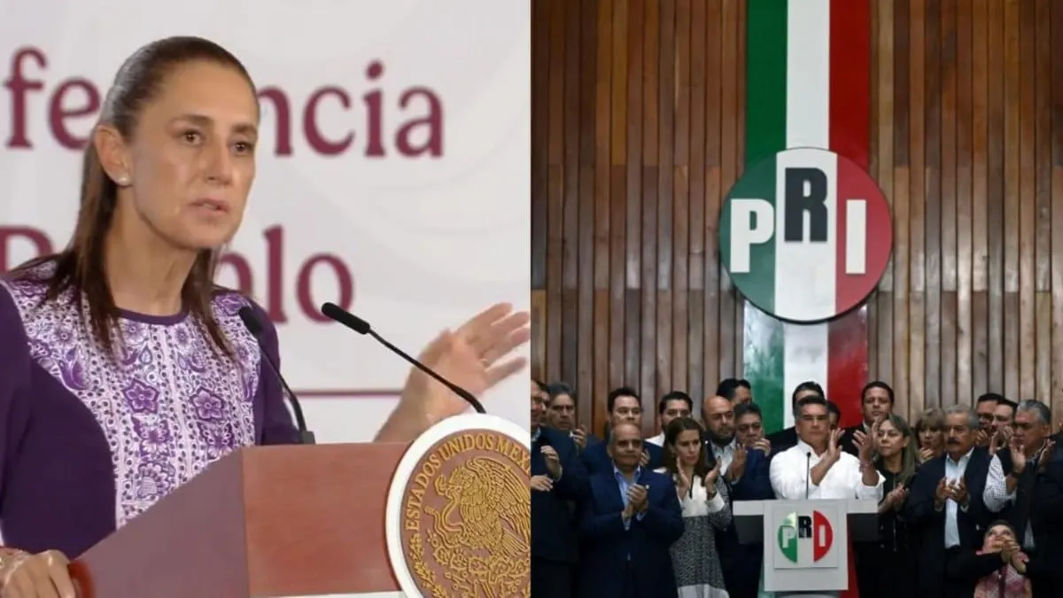 “Cada vez tienen menos apoyo”: Sheinbaum acusa al PRI de recurrir a la violencia por frustración y pérdida de respaldo