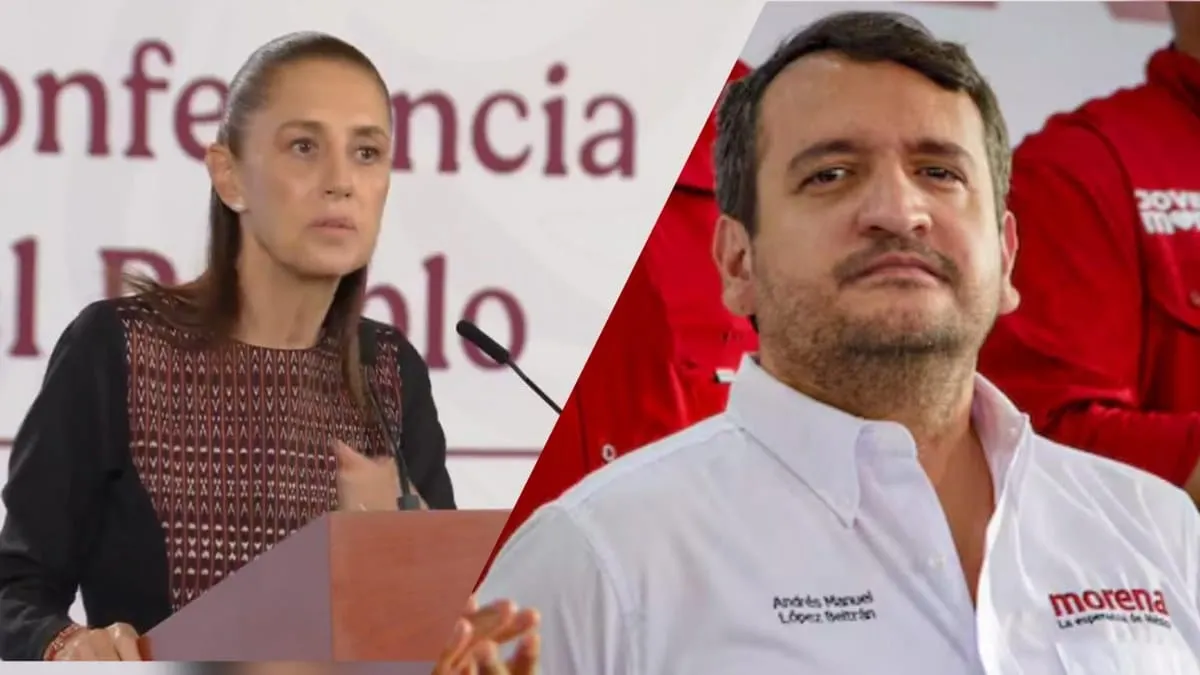 “No tenemos ninguna prueba”; Sheinbaum niega acusación contra Andy López por huachicol fiscal