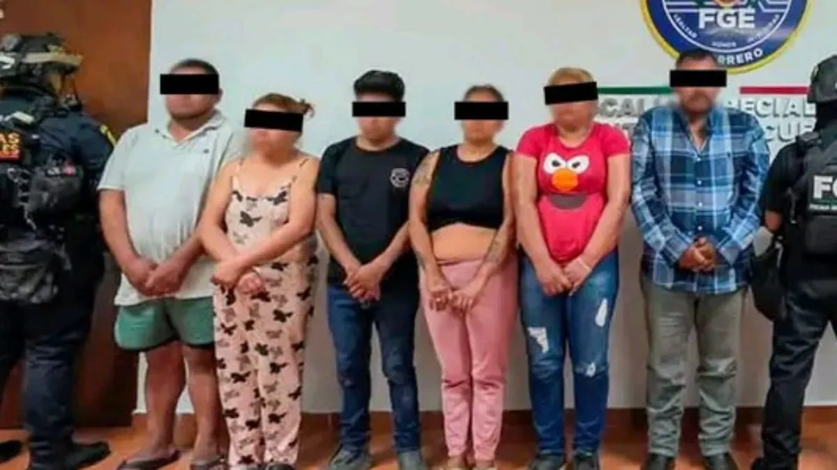 Caen seis extorsionadores en Chilpancingo; les aseguran $100 mil y un arma