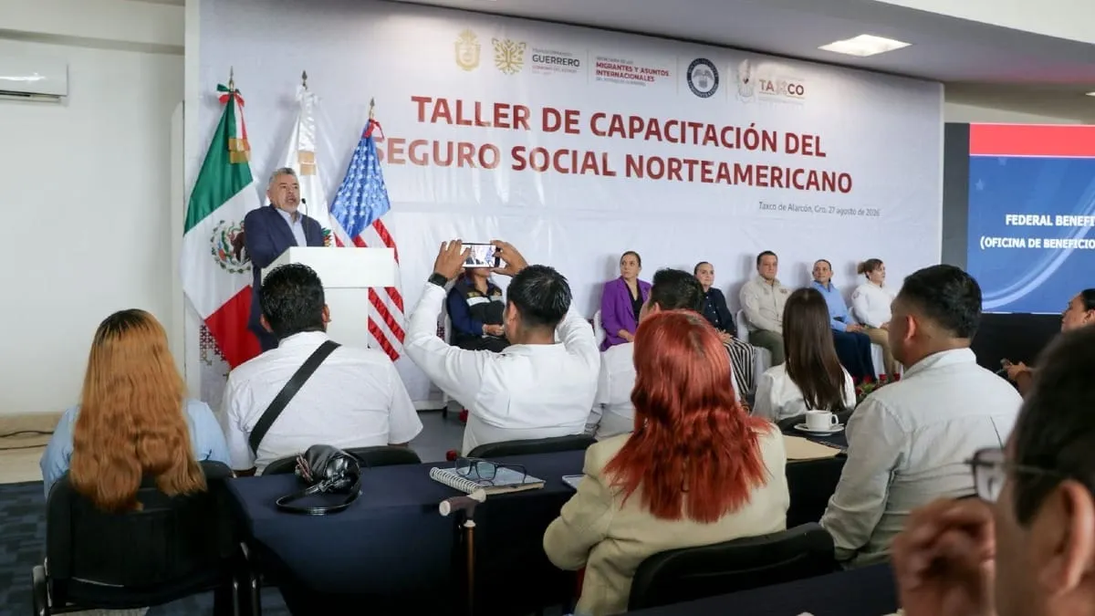 Capacitan en Taxco a familias de trabajadores sobre pensiones de Estados Unidos