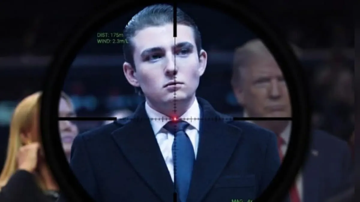 Barron Trump aparece bajo amenaza de muerte; video iraní difundido habla de hasta 10 mdd por su asesinato