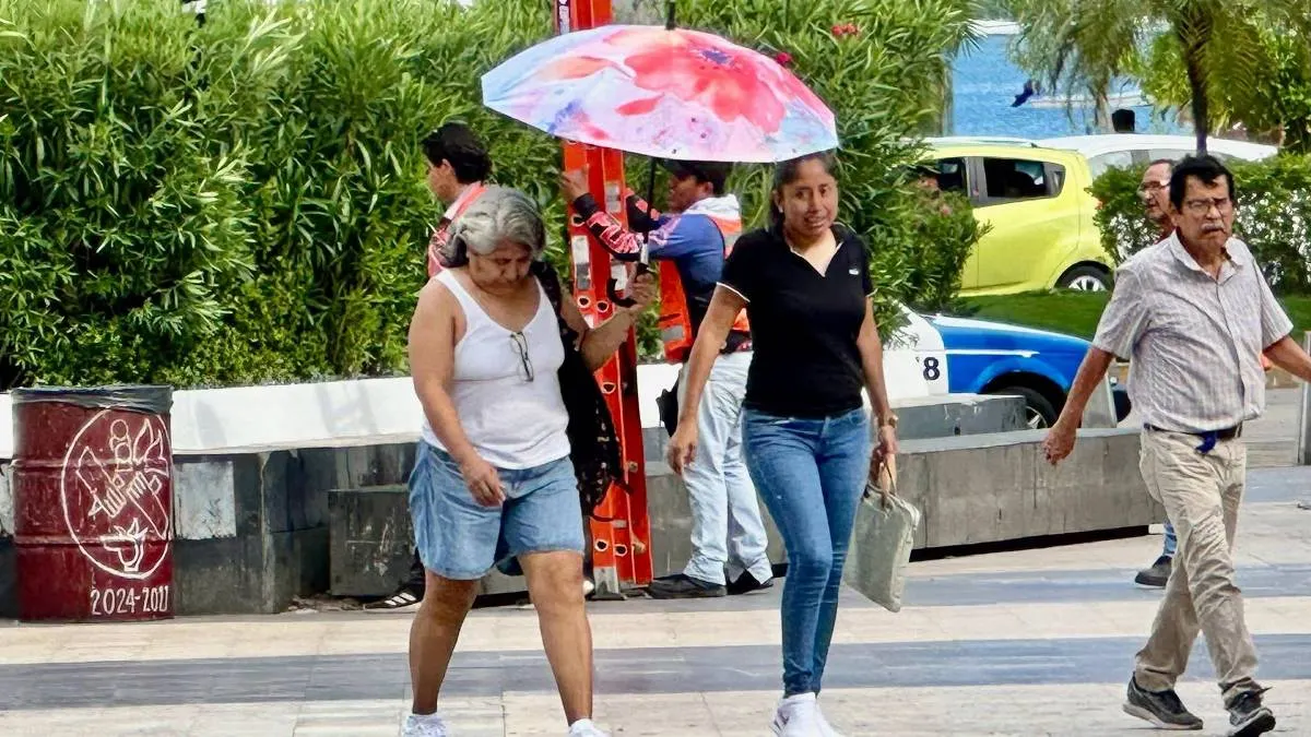 Ayuntamiento de Acapulco pide cuidarse del calor: la canícula llega hasta 41 grados