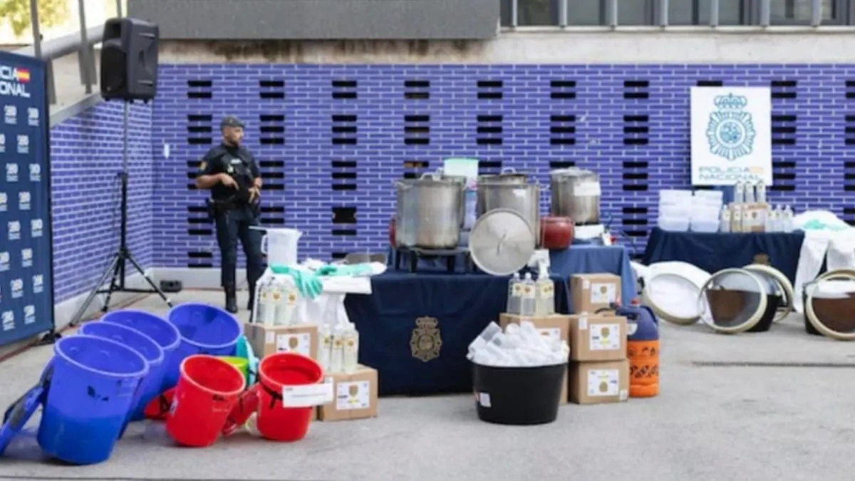 Cae red ligada al CJNG en España; hallan 2.5 toneladas de droga y detienen a 13 personas, 7 eran mexicanos