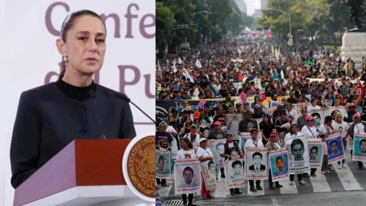 Caso Ayotzinapa llega a Palacio Nacional; familiares de los 43 se reunirán este jueves con Sheinbaum