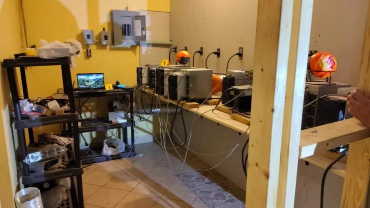 Cateo destapa operación clandestina de criptomonedas en Tamaulipas; aseguran nueve equipos