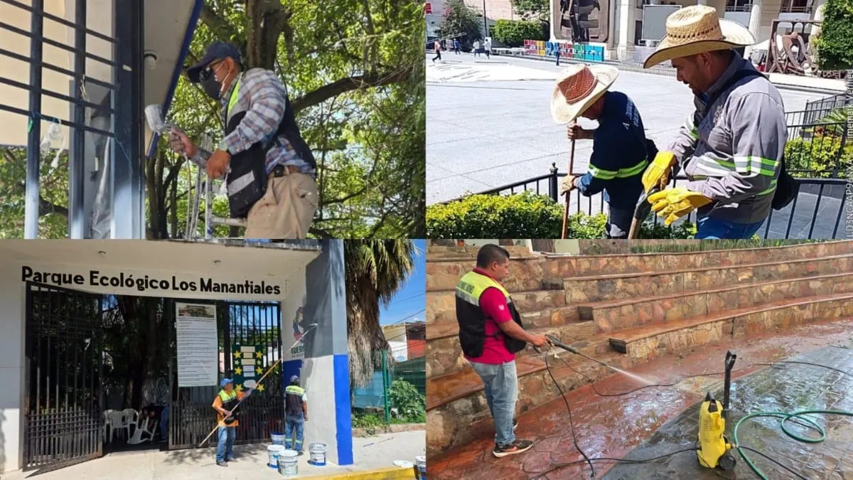Gobierno de Chilpancingo refuerza servicios públicos con bacheo, agua y limpieza