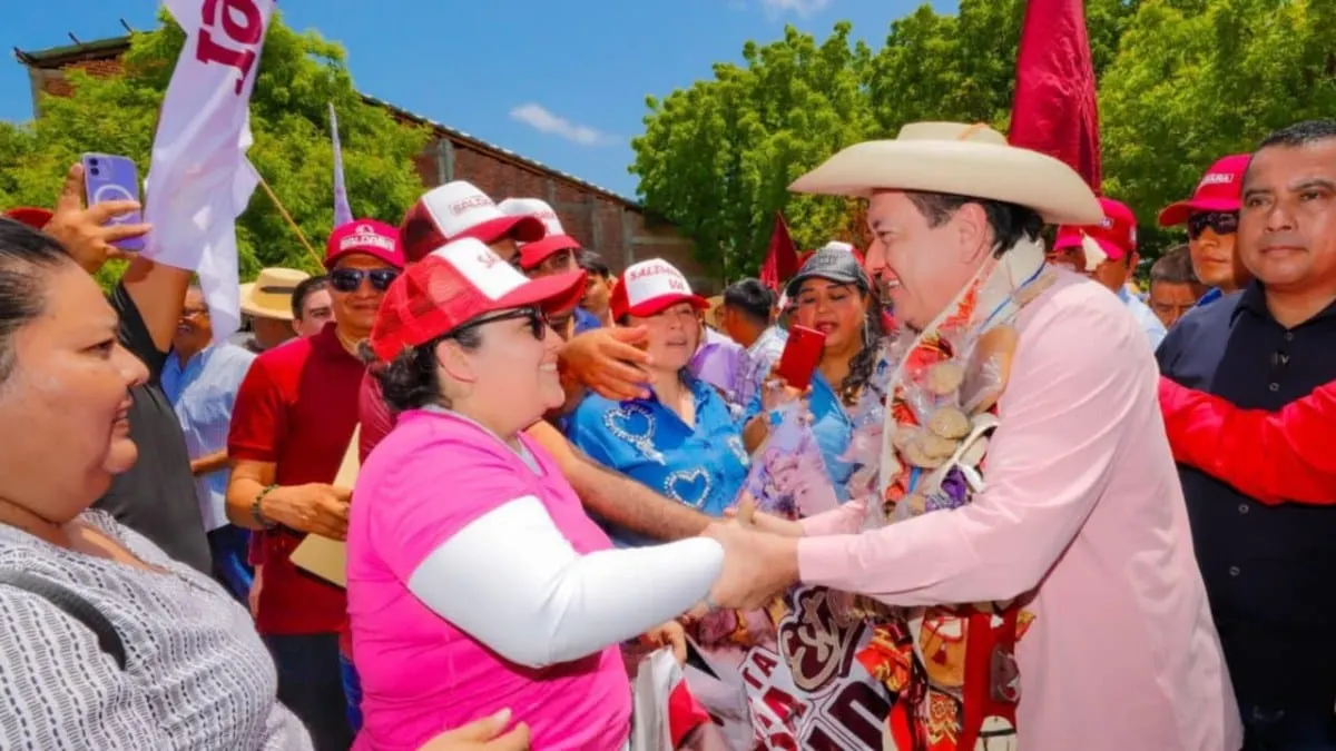 Desde Ciudad Altamirano, Javier Saldaña suma respaldo de más de mil personas a favor de la 4T