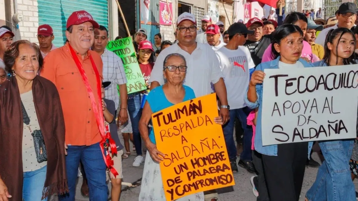 Desde Tulimán, Javier Saldaña recibe respaldo para encabezar la 4T en Guerrero