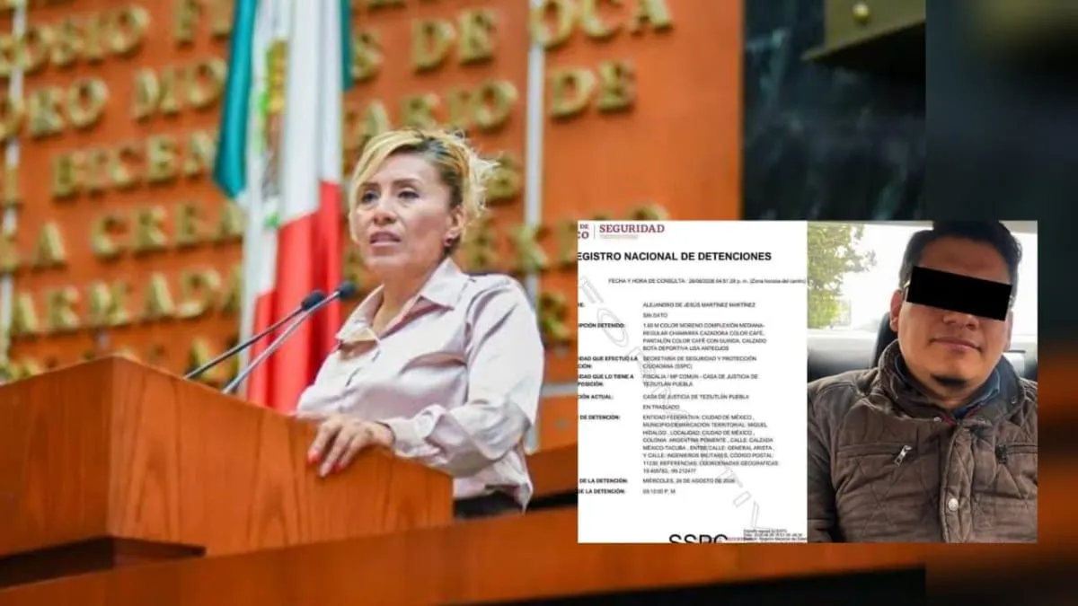 Diputada Araceli Ocampo exige liberar a su secretario detenido en CDMX; acusa ataque a derechos humanos