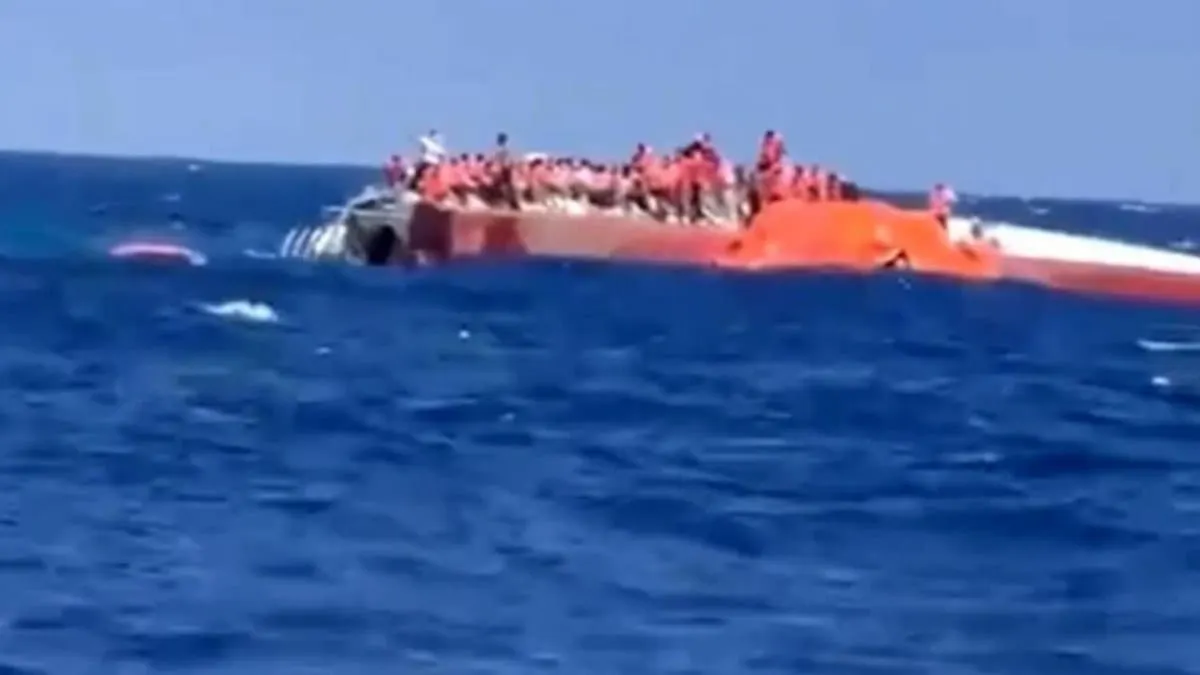 Ferry se hunde frente a Chipre con 267 personas; hay 8 muertos y 18 desaparecidos