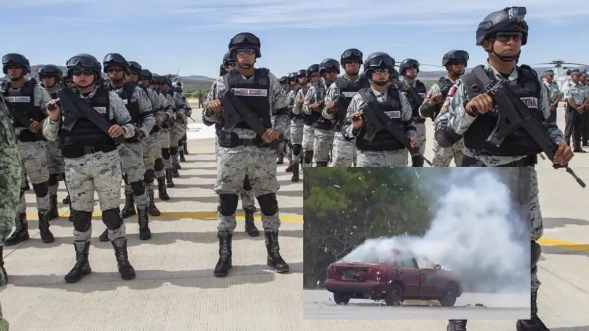 Guardia Nacional recibe capacitación de EU para investigar atentados con explosivos en México