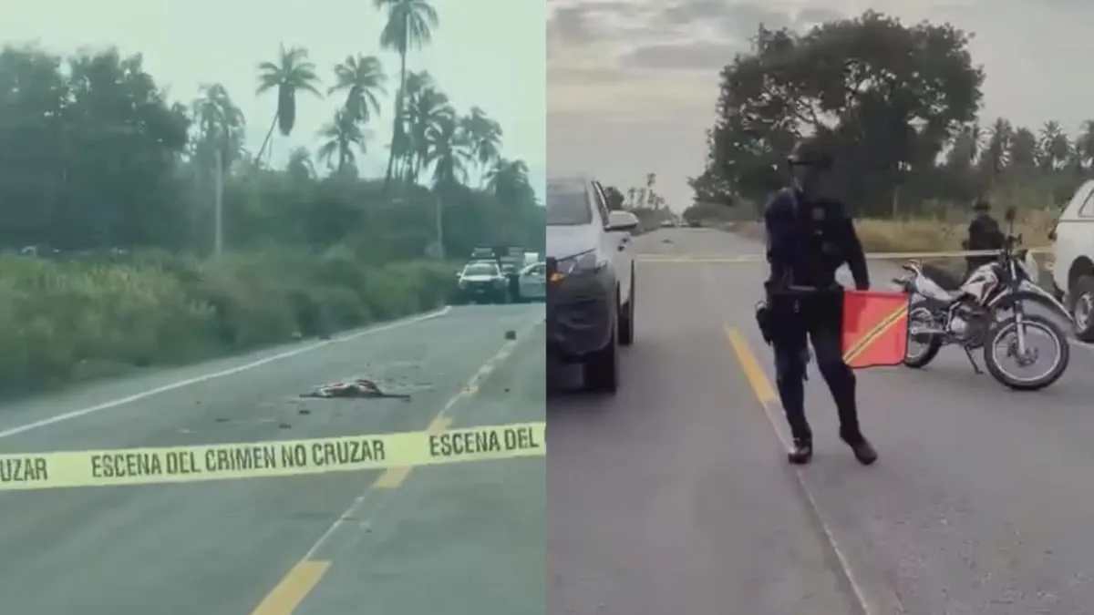 Hombre muere arrollado sobre la Acapulco-Zihuatanejo; varios autos aplastaron su cuerpo durante horas