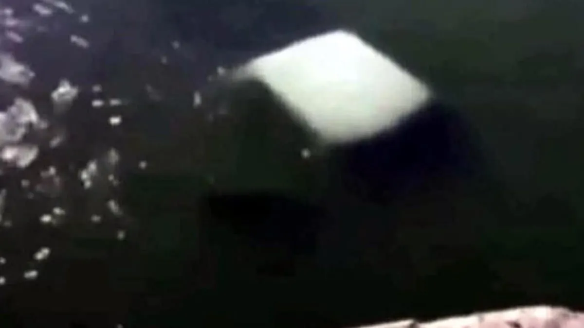 Mueren cuatro marinos ahogados; camioneta en la que viajaban cayó a un río en Tamaulipas