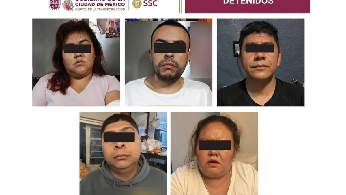 Oswaldo Carrillo líder de una célula delictiva dedicada a la extorsión.